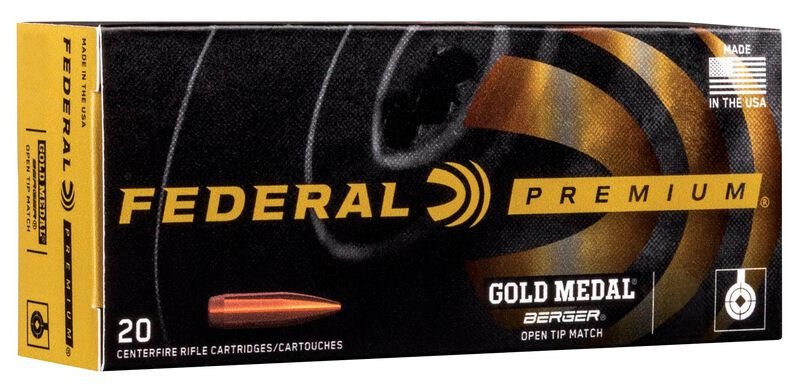 Federal Gold Medal Match 6.5 Creedmoor 130gr Berger AR OTM - Image 2