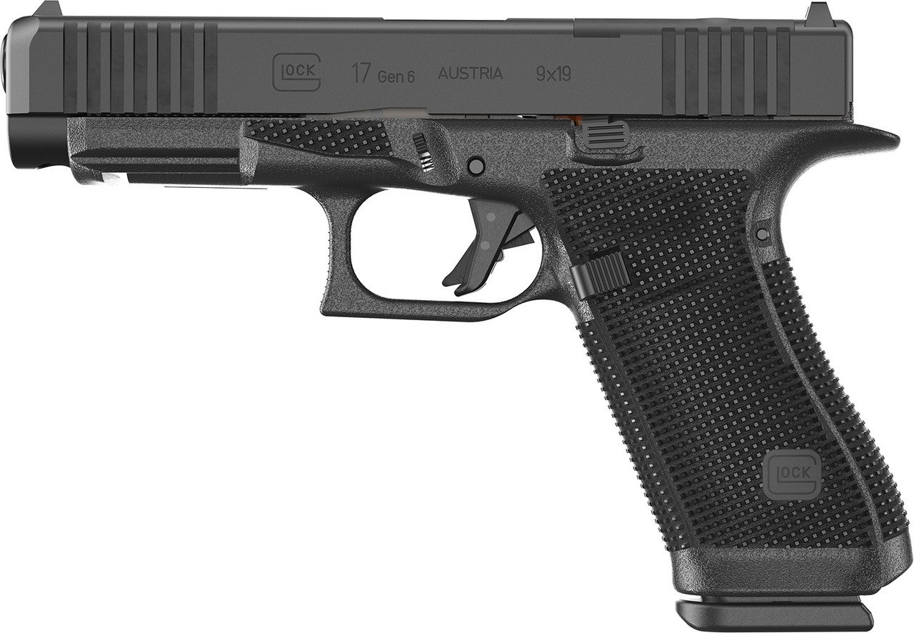 Glock 17 Gen 6 9mm, 4.49" Barrel, Flat Faced Trigger, Optics Ready, 10rd 3 Mags (New for 2026) - Image 3