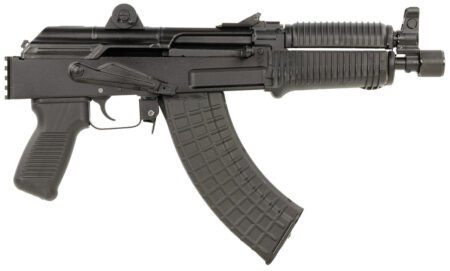 Arsenal SAM7K 7.62x39, 8.5" Threaded Barrel, Black, Polymer Furniture, 30rd