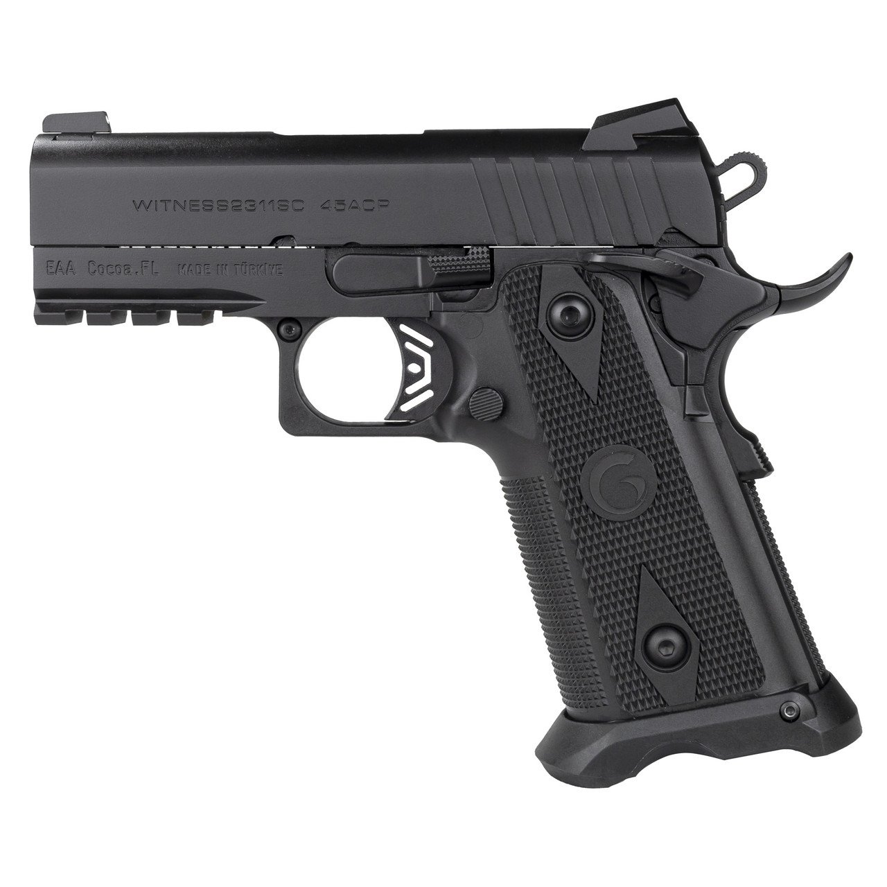 Girsan Witness 2311 45 ACP, 3.4" Barrel, Black, Polymer Frame, 11rd - Image 2