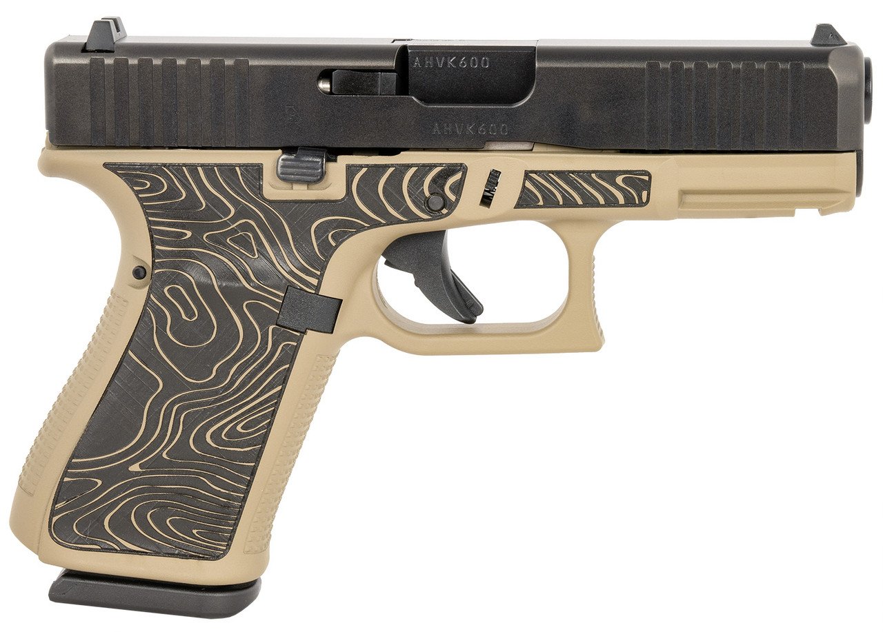 Glock G19 Gen 5 9mm, 4" Barrel, Expedition Cerakote, Picatinny Rail, 15rd