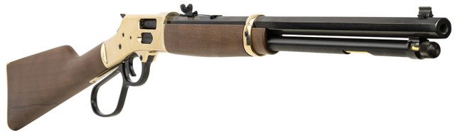 Henry Big Boy Side Gate 44 Magnum/44 Special, 20" Barrel, American Walnut Furniture, Brass Rec, 10rd - Image 2
