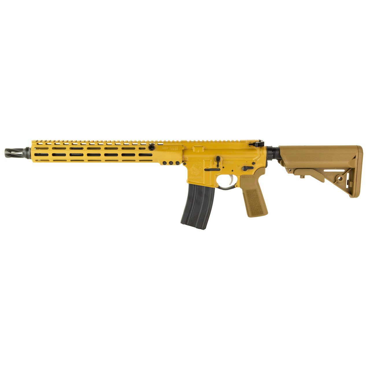 Sons of LIberty SCALPER 223 Remington/5.56x45mm, 13.9" Pinned Barrel, Coyote, HUXWRX XL Muzzle Device, 30rd - Image 2