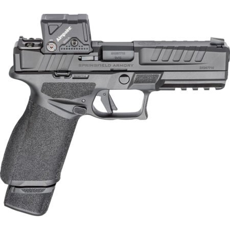 Springfield Echelon 4.5F COA Full Size, 9MM, 4.5" Barrel, Black, Aimpoint COA 3.5 MOA Dot Sight, Tritium Front Sight, Tactical Rack U-Dot Rear, 1x20rd & 1x17rd Mags