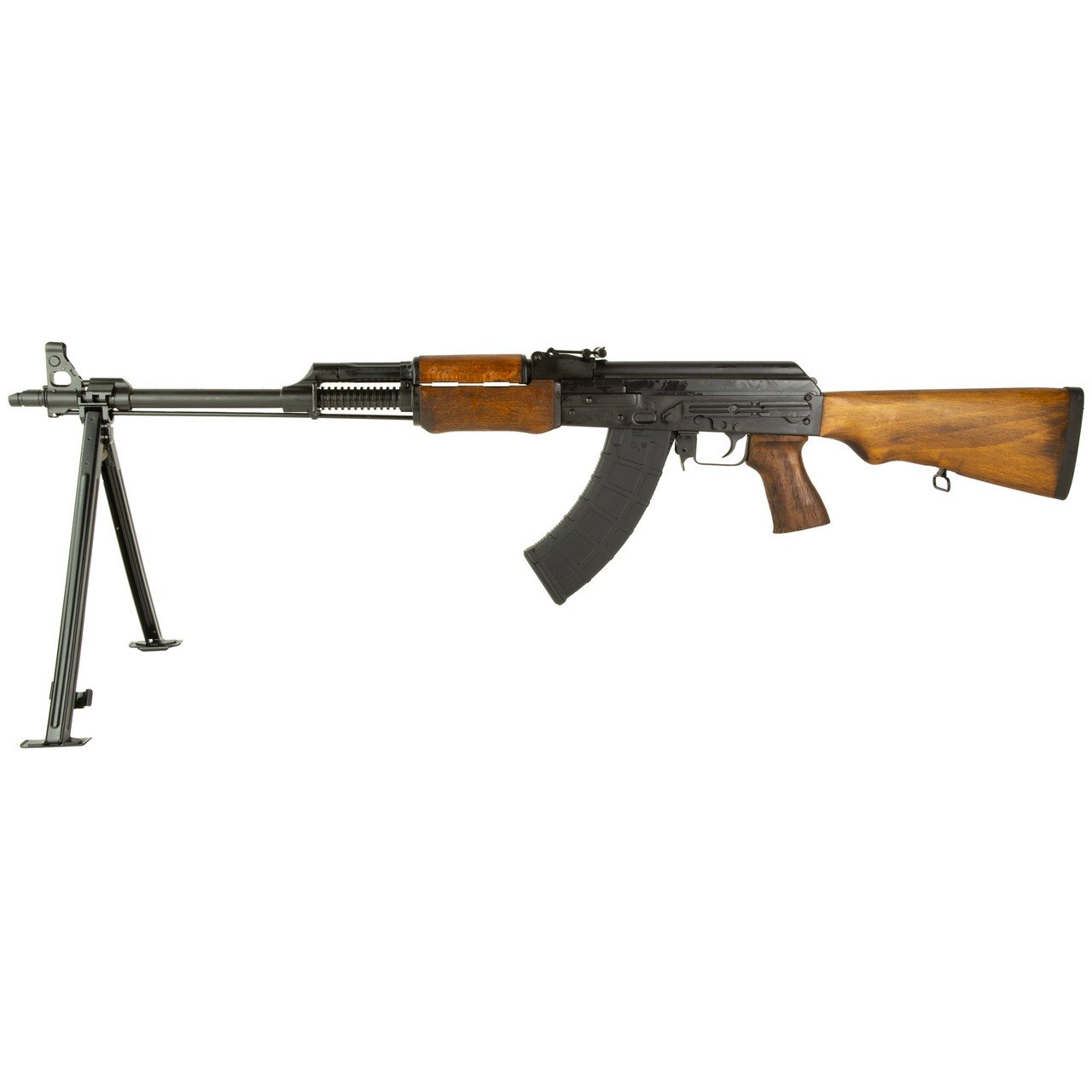 Zastava M72 RPK 7.62x39mm, 21" Barrel, Black Rec, Wood Furniture, Bipod, 30rd - Image 2