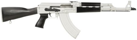 Zastava ZPAPM70 7.62x39, 16.3" Barrel, Silver Rec, Black Walnut Furniture, 30rd
