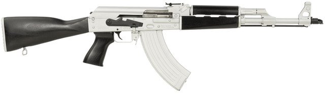 Zastava ZPAPM70 7.62x39, 16.3" Barrel, Silver Rec, Black Walnut Furniture, 30rd